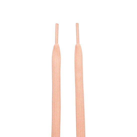 Salmon Pink Dunk Flat Shoelaces