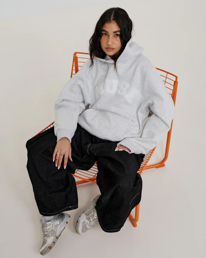 Heavyweight Chenille Hoodie - Pearl