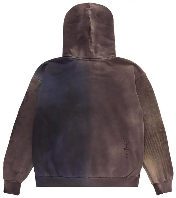 Nike FC Barcelona x Cactus Jack Split-Dye Crest Hoodie 'Brown'