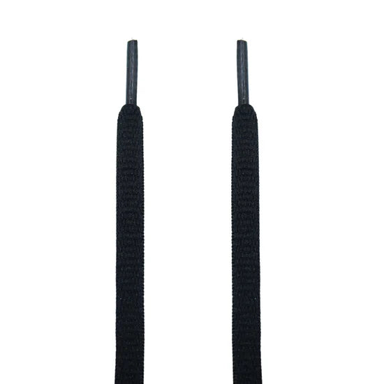 Black SB Dunk Oval Shoelaces