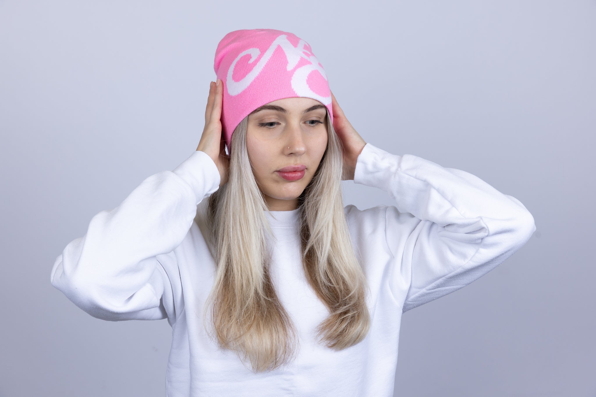 Nouvelle Époque Beanie - Rose Mist