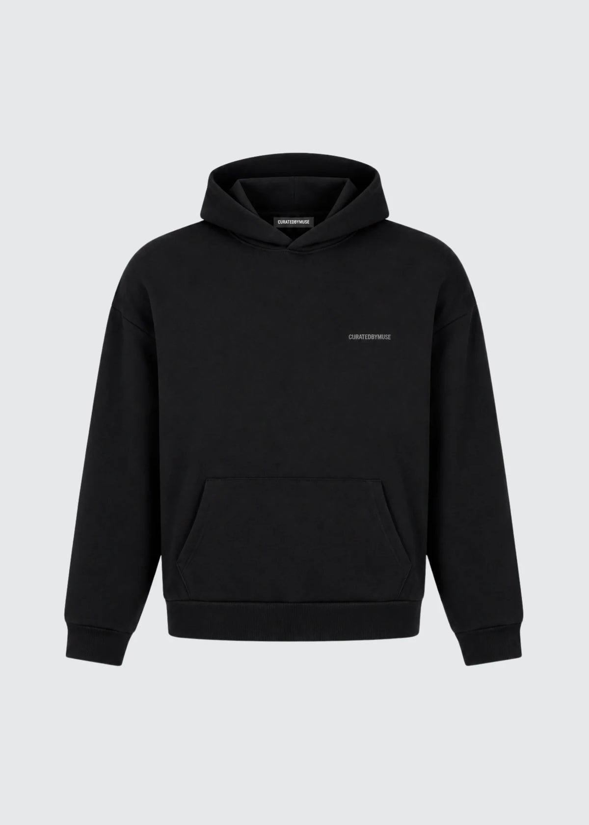 French Terry Hoodie - Blackberry