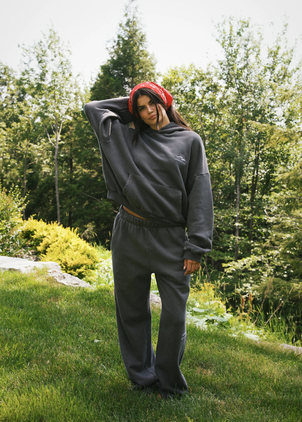 French Terry Joggers - Charcoal