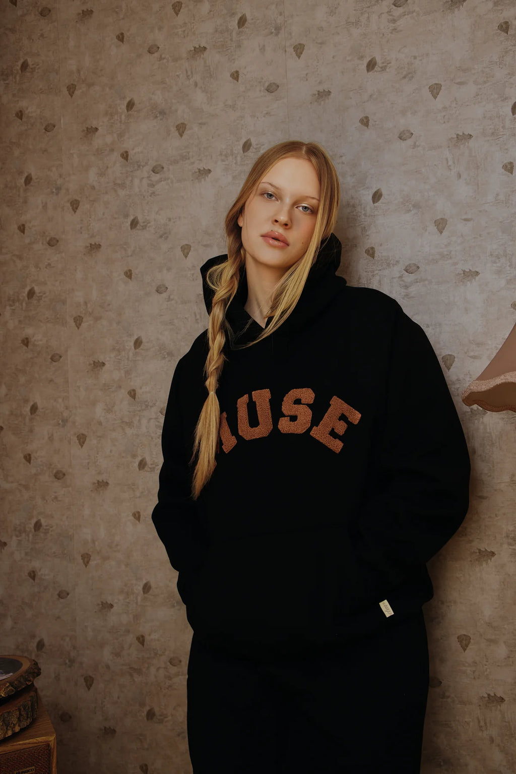 Muse Heavyweight Chenille Hoodie - Americano