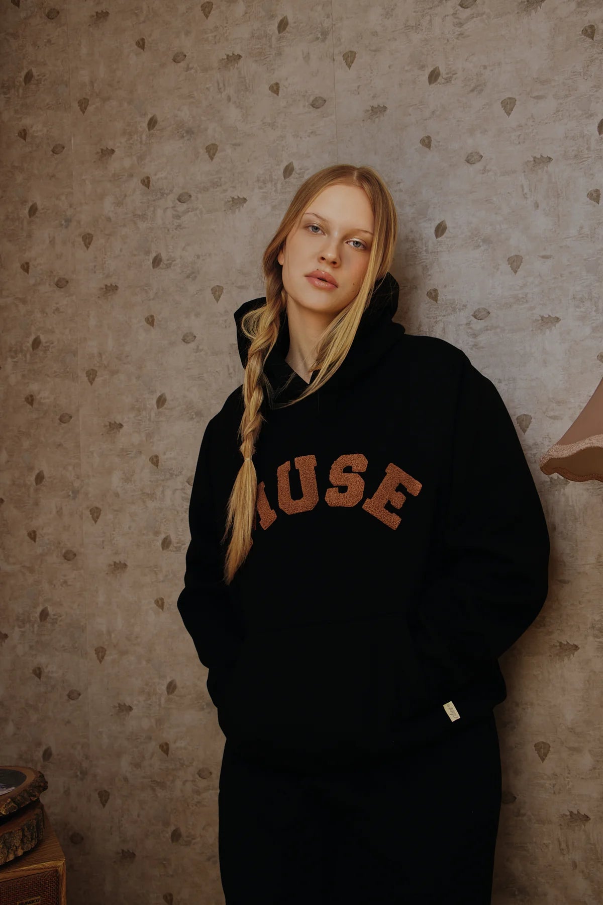 Muse Heavyweight Chenille Hoodie - Americano