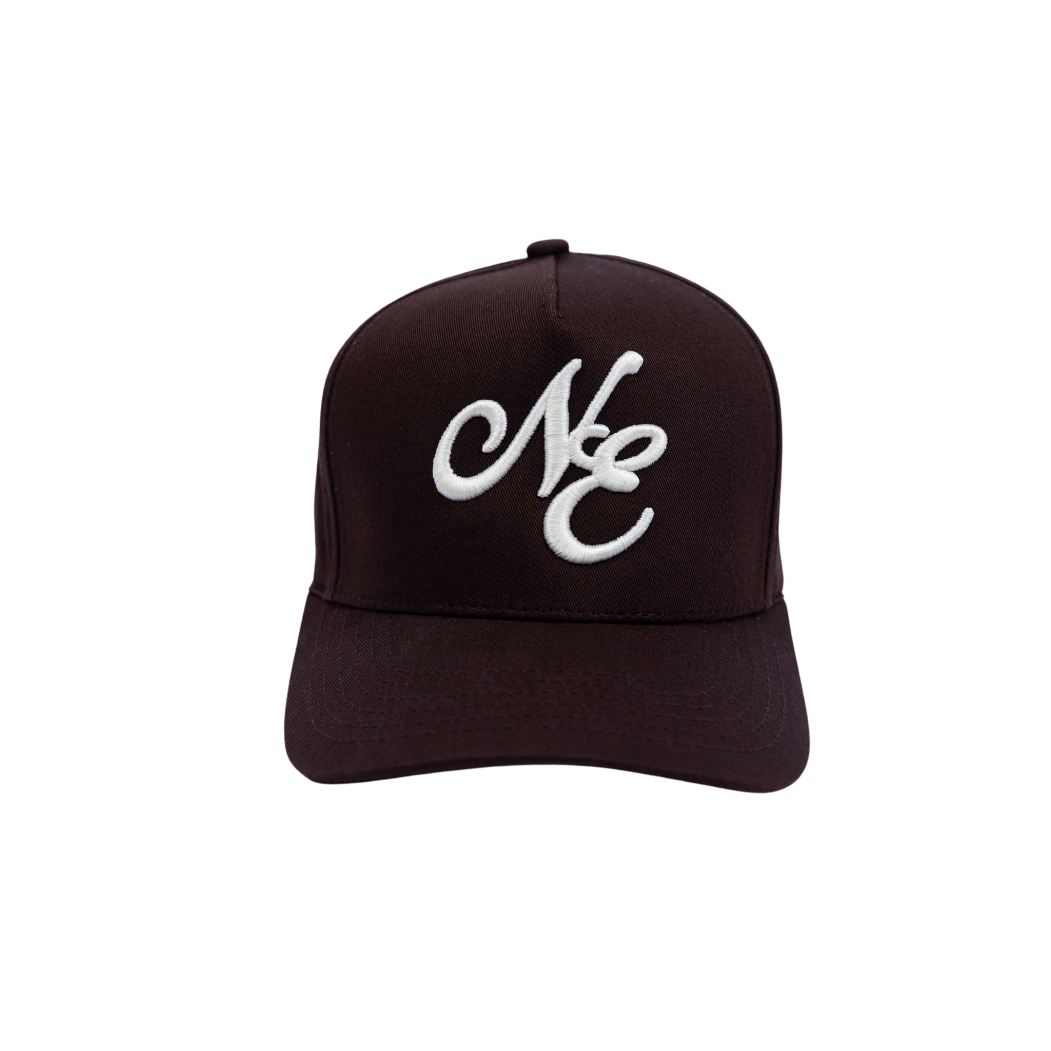 Nouvelle Époque Hat - Brown (White)