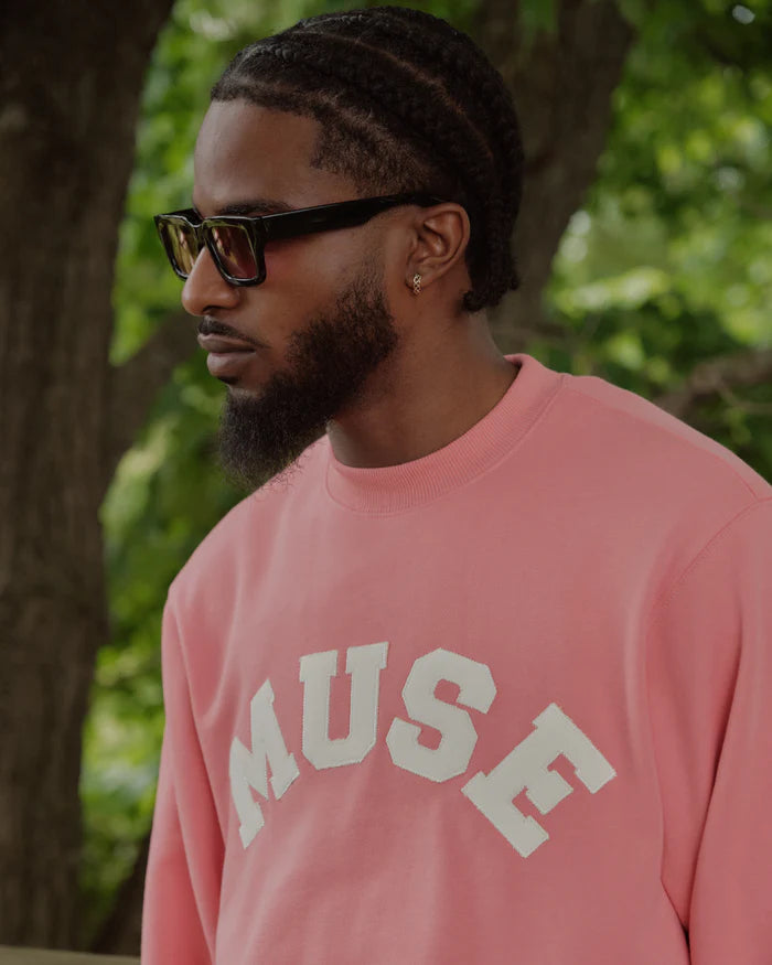 French Terry Sweatshirt - Flamingo