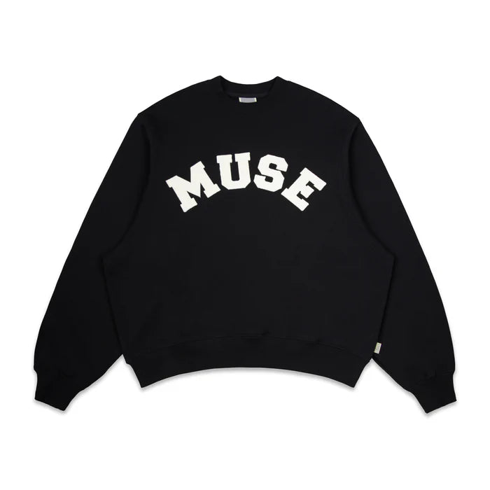 French Terry Sweatshirt - Black