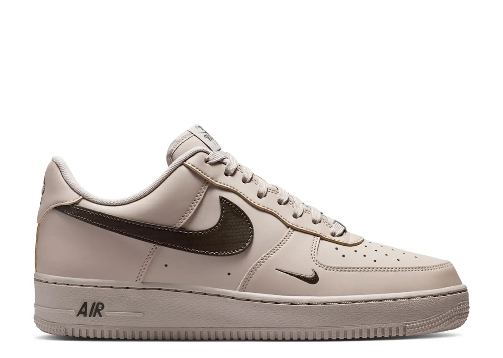 Air Force 1 Low ‘07 Carbon Fiber Swoosh College Grey Newsprint