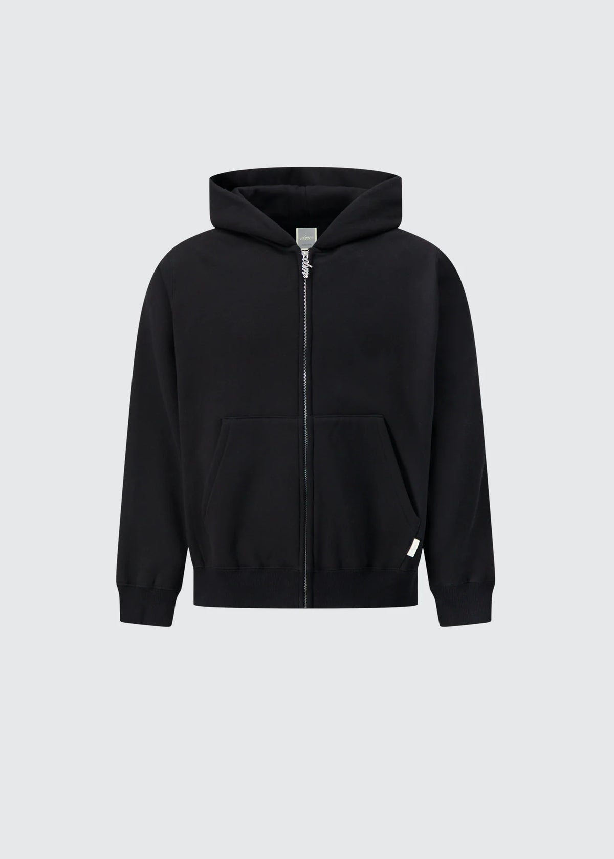 Heavyweight Zip Up - Black