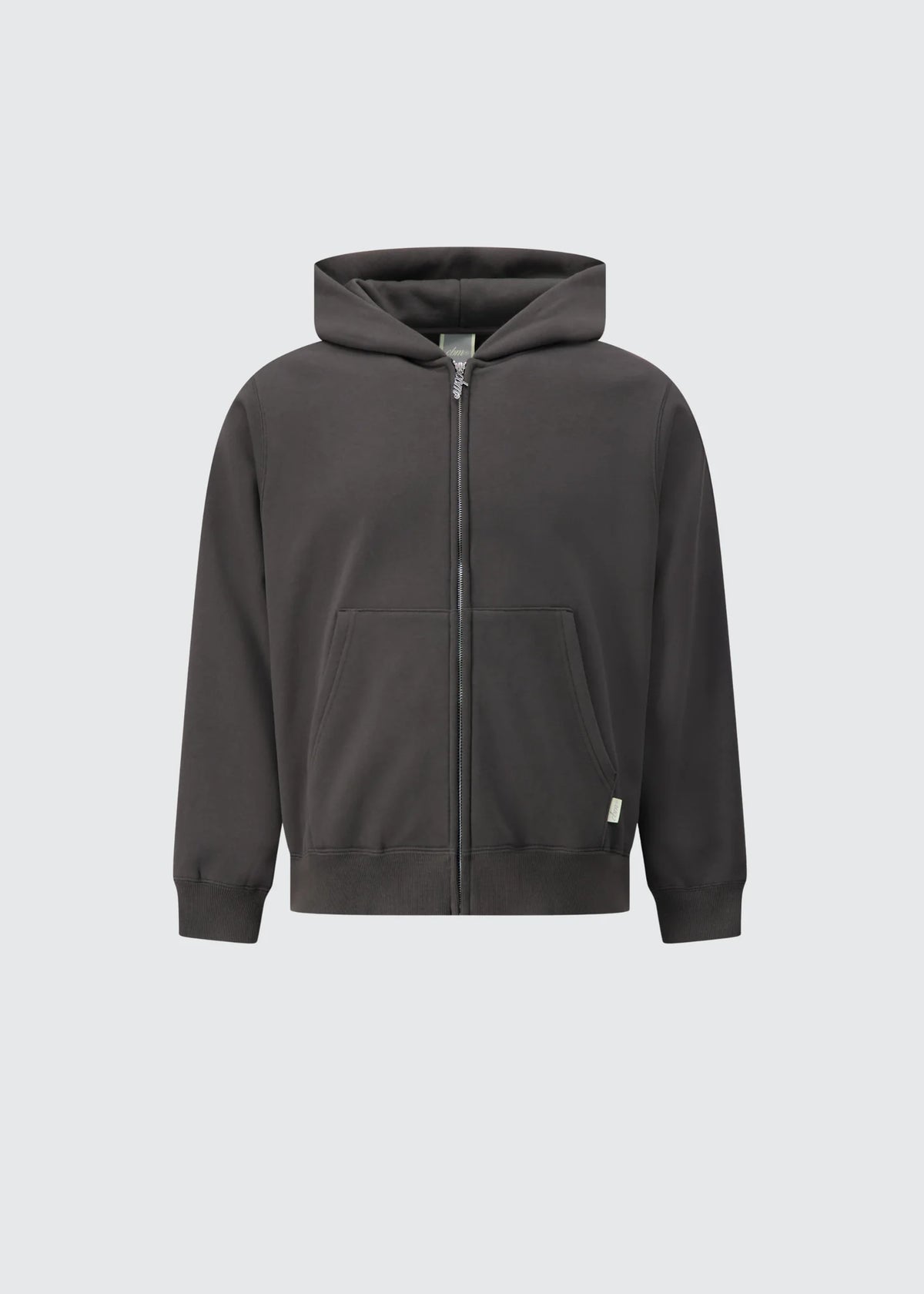 Heavyweight Zip Up - Charcoal