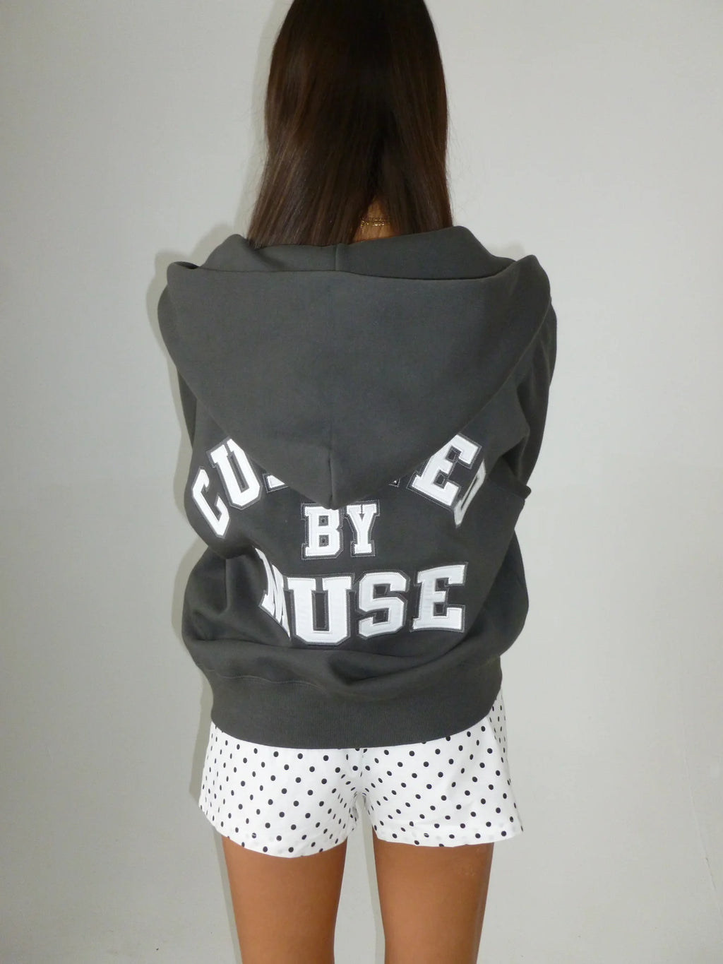 Heavyweight Zip Up - Charcoal