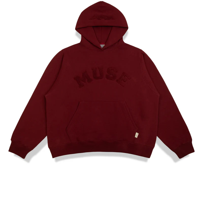 Muse Heavyweight Chenille Hoodie - Wine