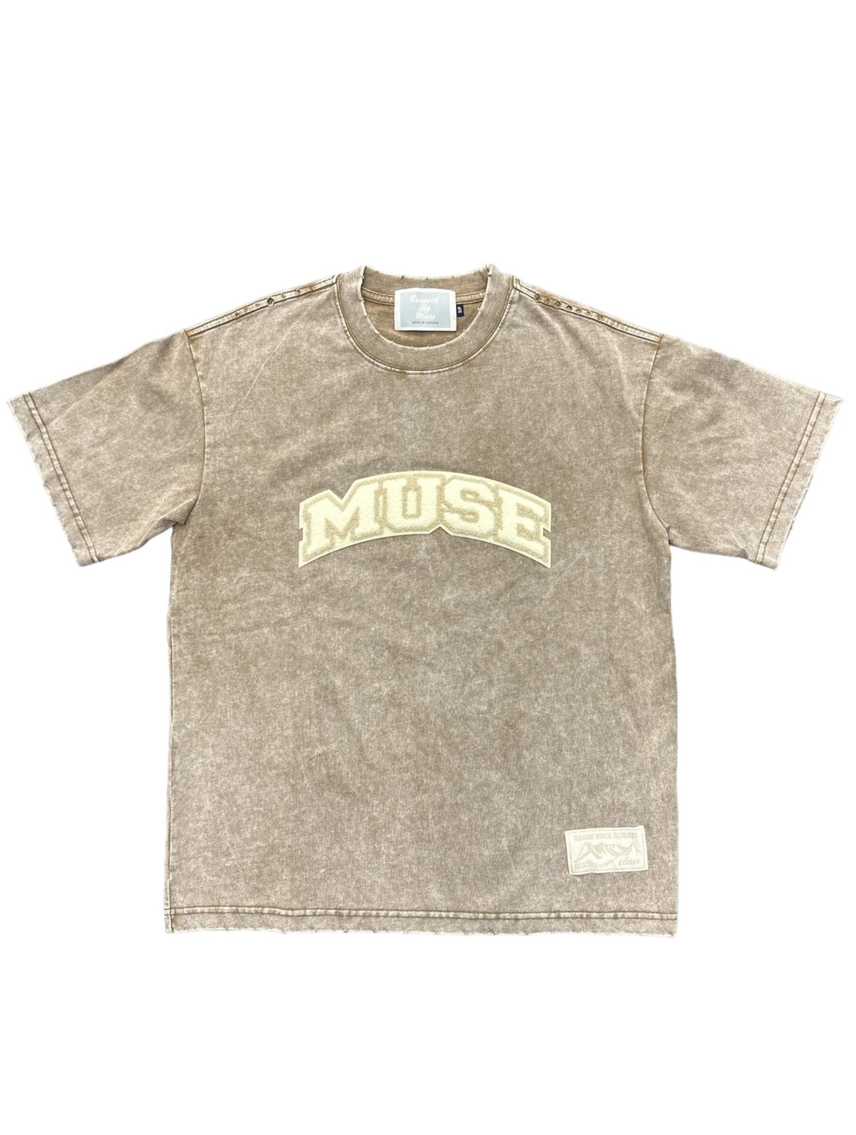 Muse OG T-Shirt - Washed Light Brown
