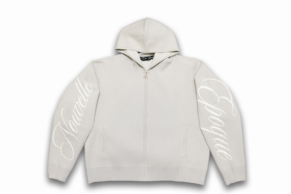 Nouvelle Époque Zip Up Hoodie – Grey