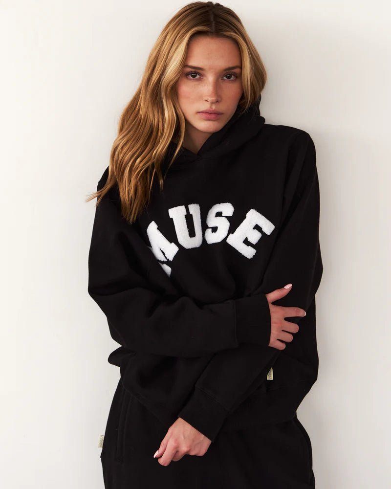 Muse Heavyweight Chenille Hoodie - Midnight