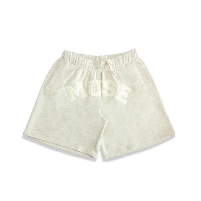 French Terry Shorts - Ash oat