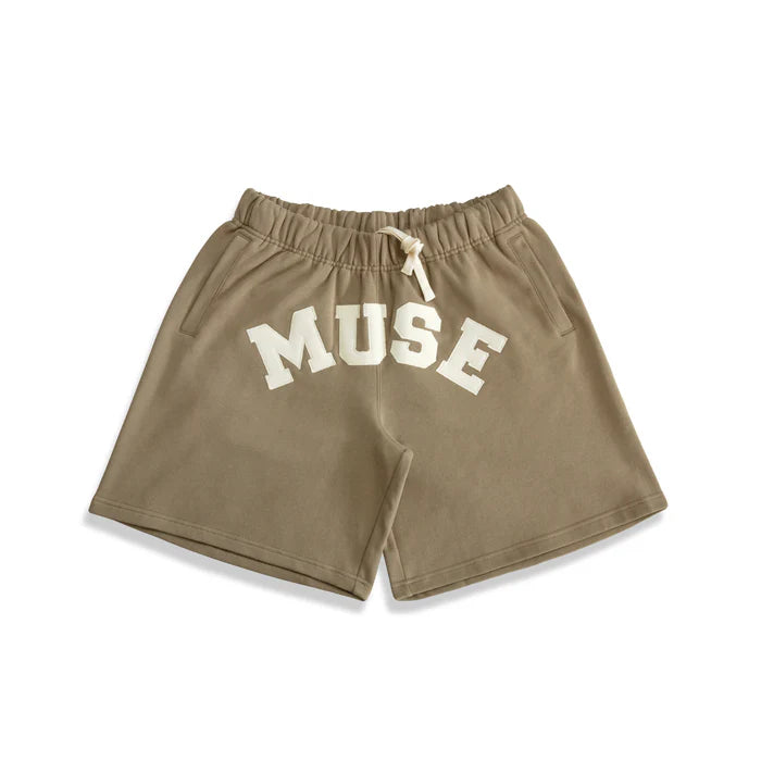 French Terry Shorts - Latte