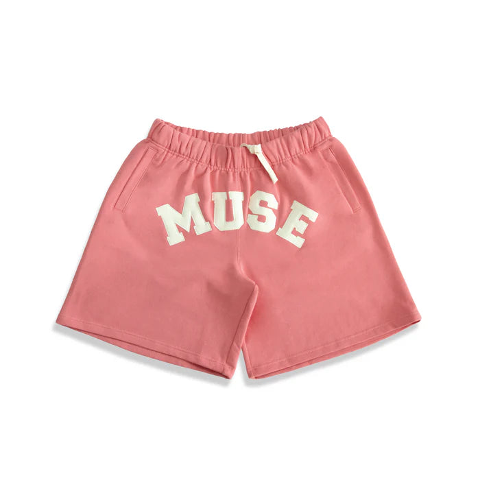 French Terry Shorts - Flamingo