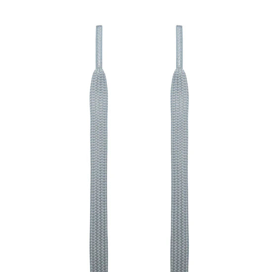 Light Grey Dunk Flat Shoelaces