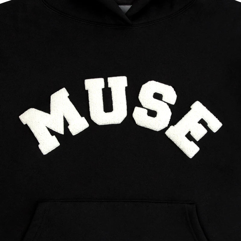 Muse Heavyweight Chenille Hoodie - Midnight