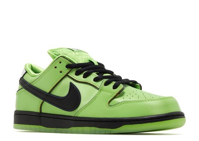The Powerpuff Girls x Dunk Low Pro SB QS 'Buttercup'