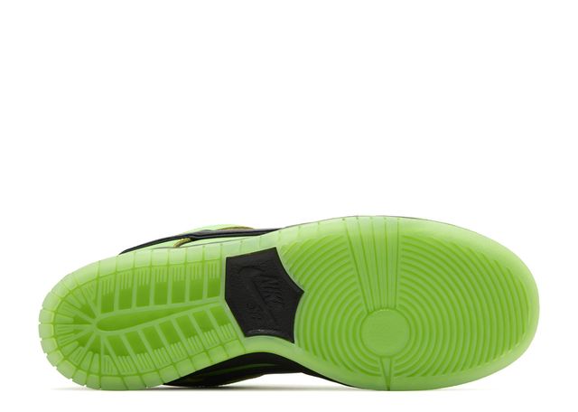 The Powerpuff Girls x Dunk Low Pro SB QS 'Buttercup'